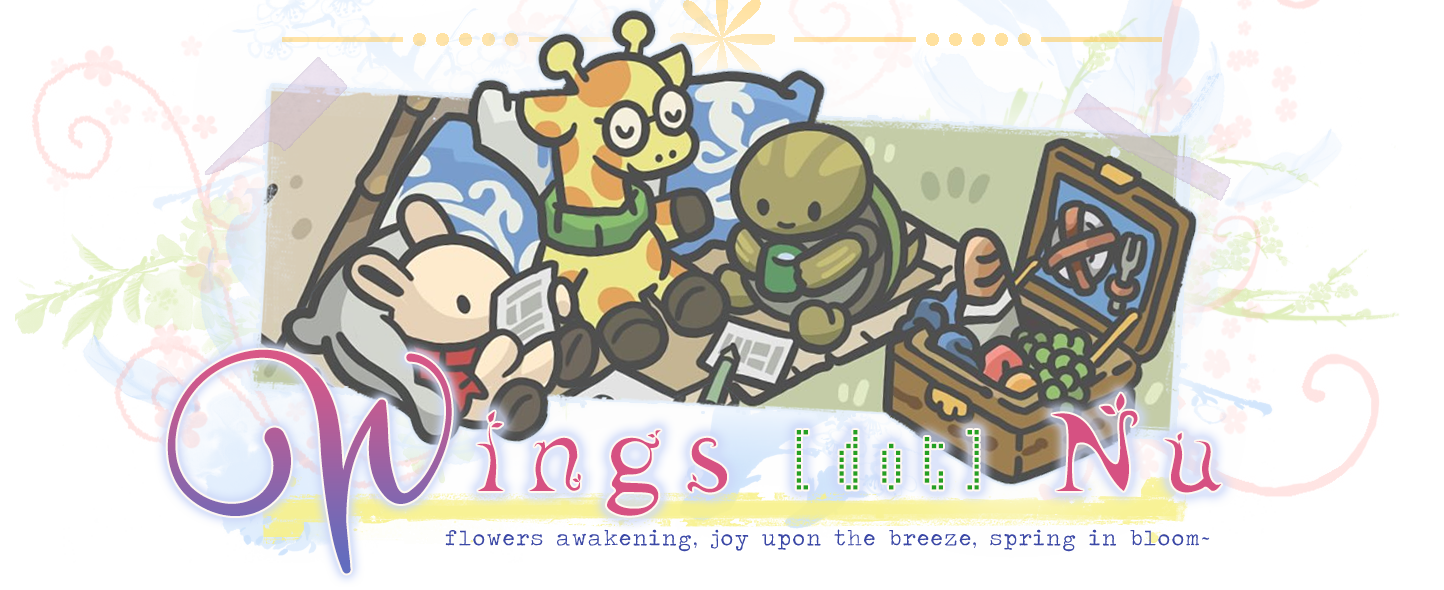 Wings -- spring into spring!